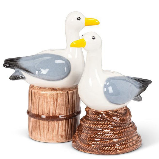 Perching Seagulls Salt & Pepper Shaker