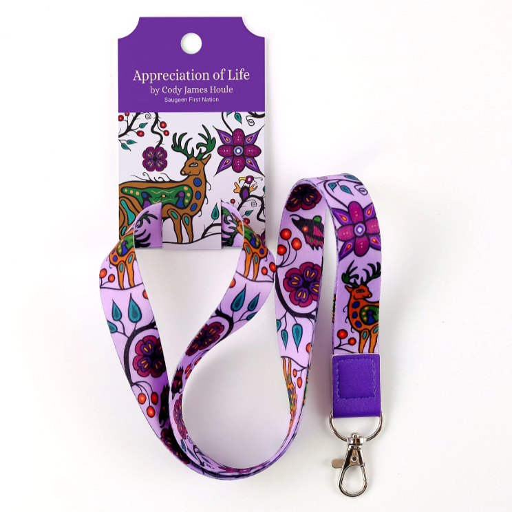 Art Lanyard "Appreciation of Life" by Cody James Houle