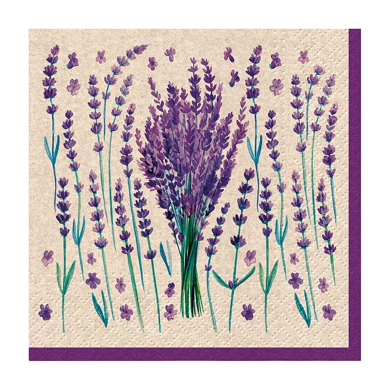 Large Lavendar Charm Napkins