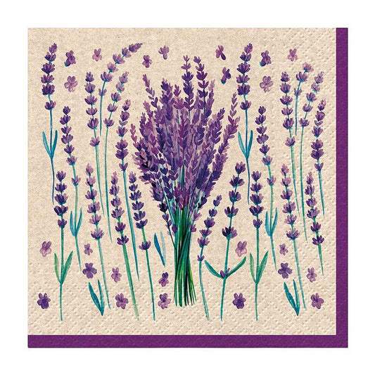 Large Lavendar Charm Napkins