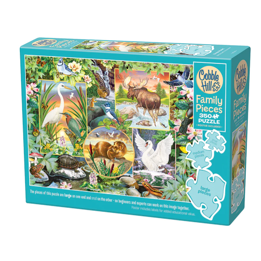 Cobble Hill 350 pc. Family Pieces - River Magic