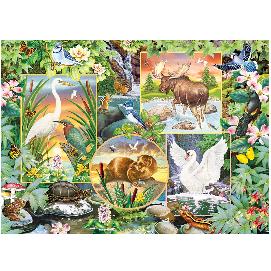 Cobble Hill 350 pc. Family Pieces - River Magic