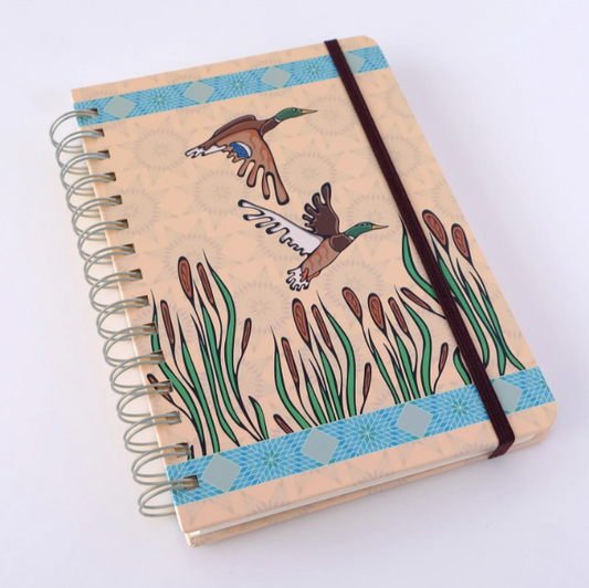 Spiral Journal "Mallards" by Storm Angeconeb