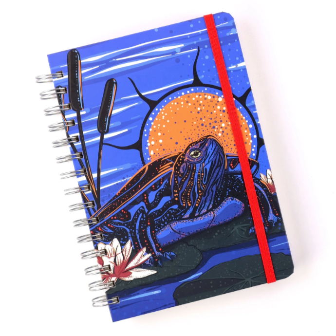 Spiral Journal "Painting Turtles" by Ryan Woodruff