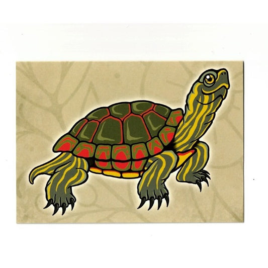 Animal Teachers Greeting Card - W.P. Turtle - by Justine Proulx