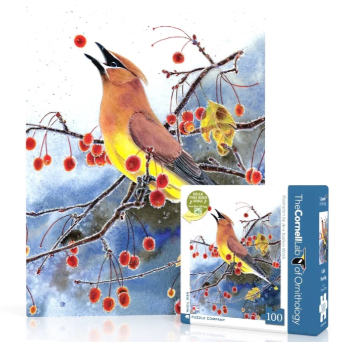 Cedar Waxwing - Mini Puzzle