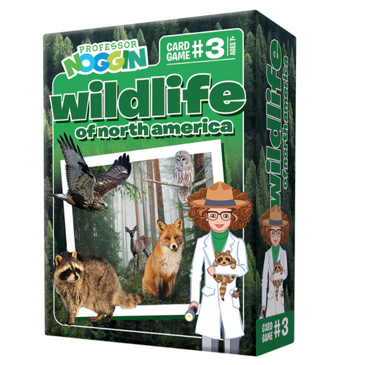 Professor Noggin Card Game - Wildlife of North America