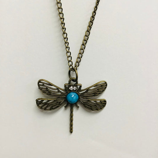 Carmel Fashion Necklace - Dragonfly