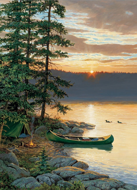 Cobble Hill 500 pc. Puzzle - Canoe Lake