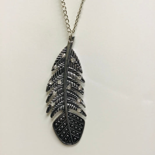 Carmel Fashion Necklace - Feather