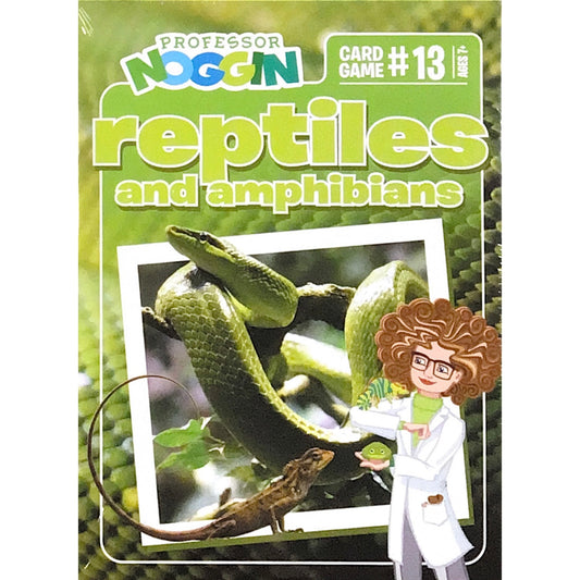 Professor Noggin Card Game - Reptiles & Amphibians