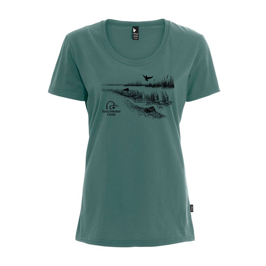Ducks Unlimited Ladies Riverside Tee T-Shirt