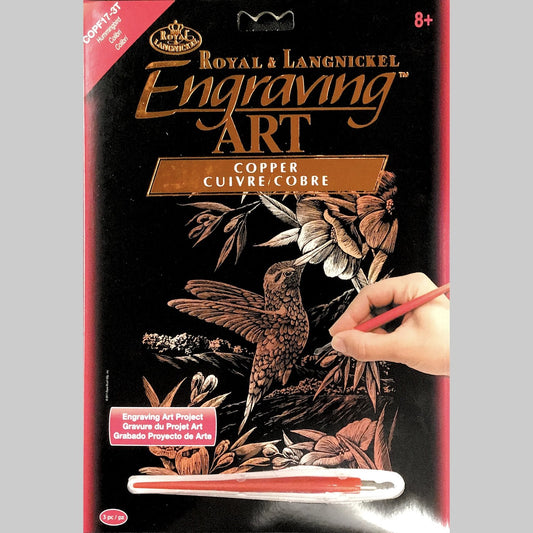 Engraving Art Kit - Hummingbird