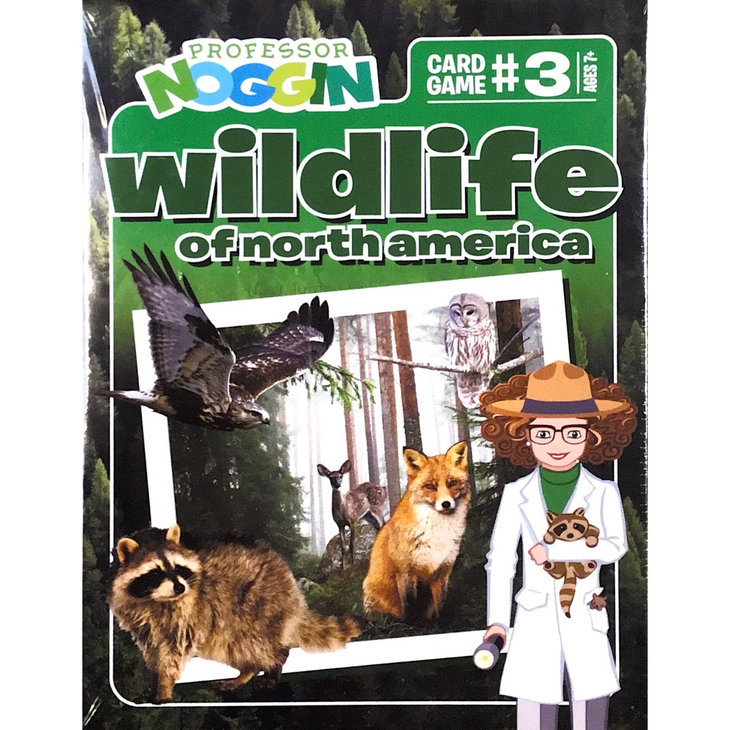 Professor Noggin Card Game - Wildlife of North America