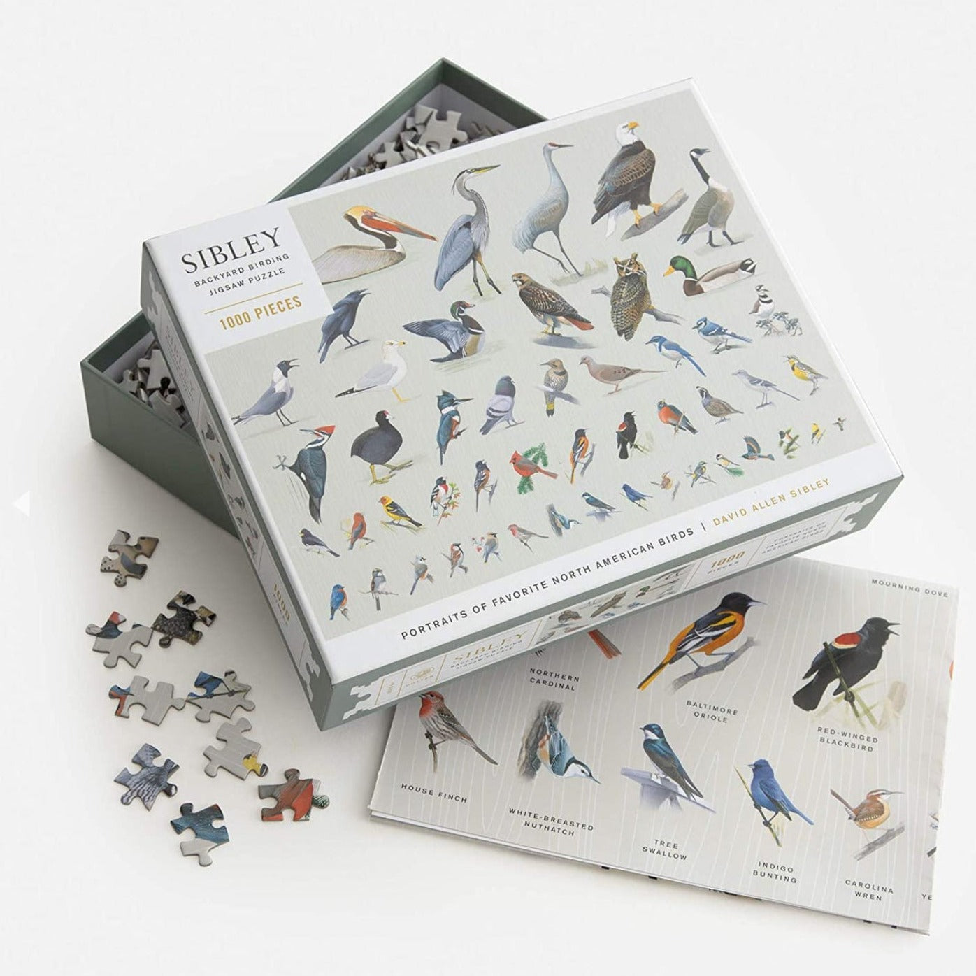 Sibley Backyard Birding Jigsaw Puzzle