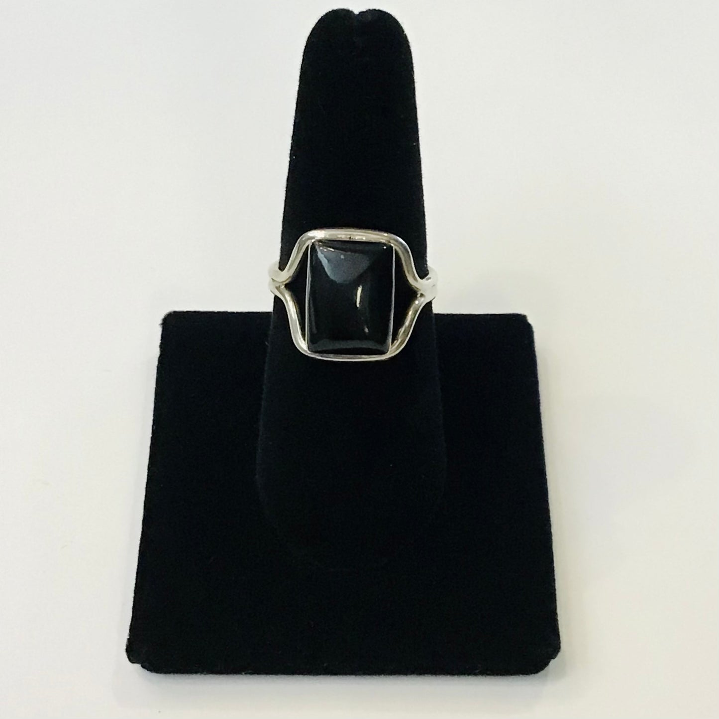 Onyx Silver Ring