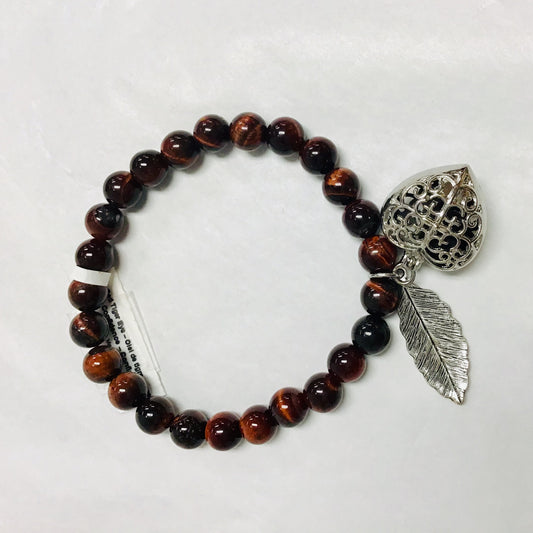 Red Tigers Eye Aromatherapy Bracelet