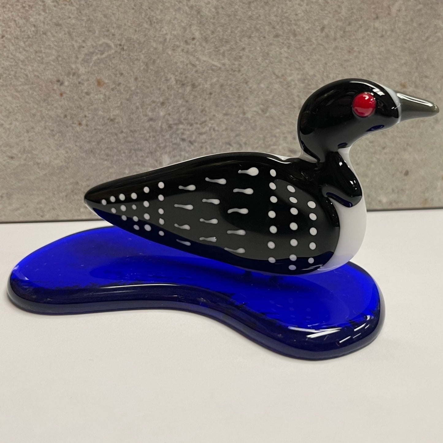 Fused Glass Loon  (R)